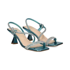 ALMA BLUE Women's High Heel Sandals SKY