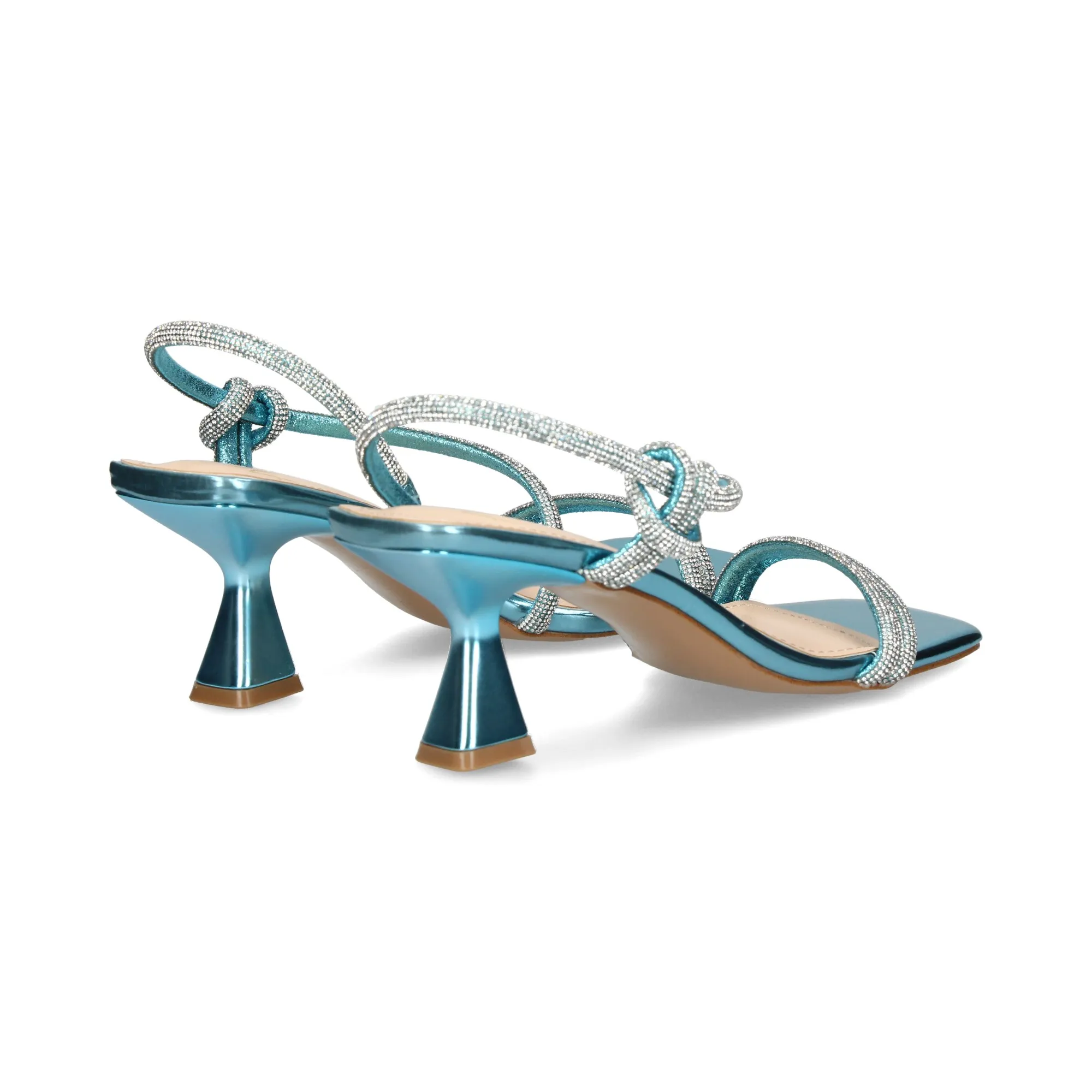 ALMA BLUE Women's High Heel Sandals SKY