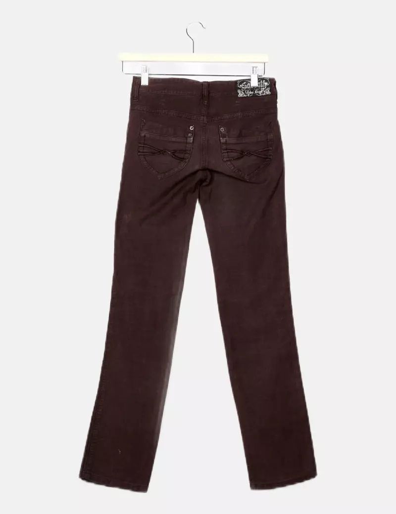 Basic brown Sabatier pants