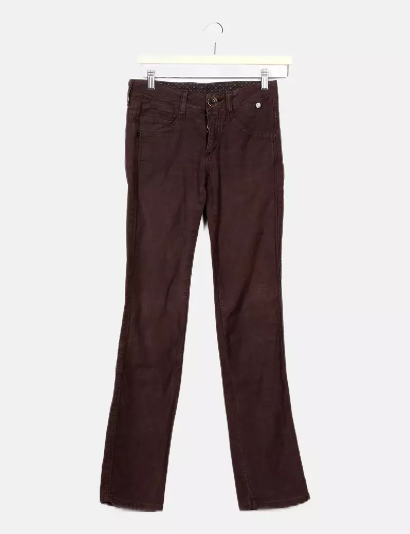 Basic brown Sabatier pants