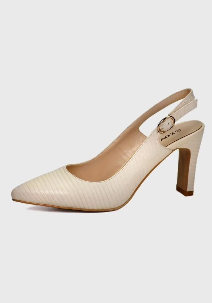 Beige Ecrin Shoe