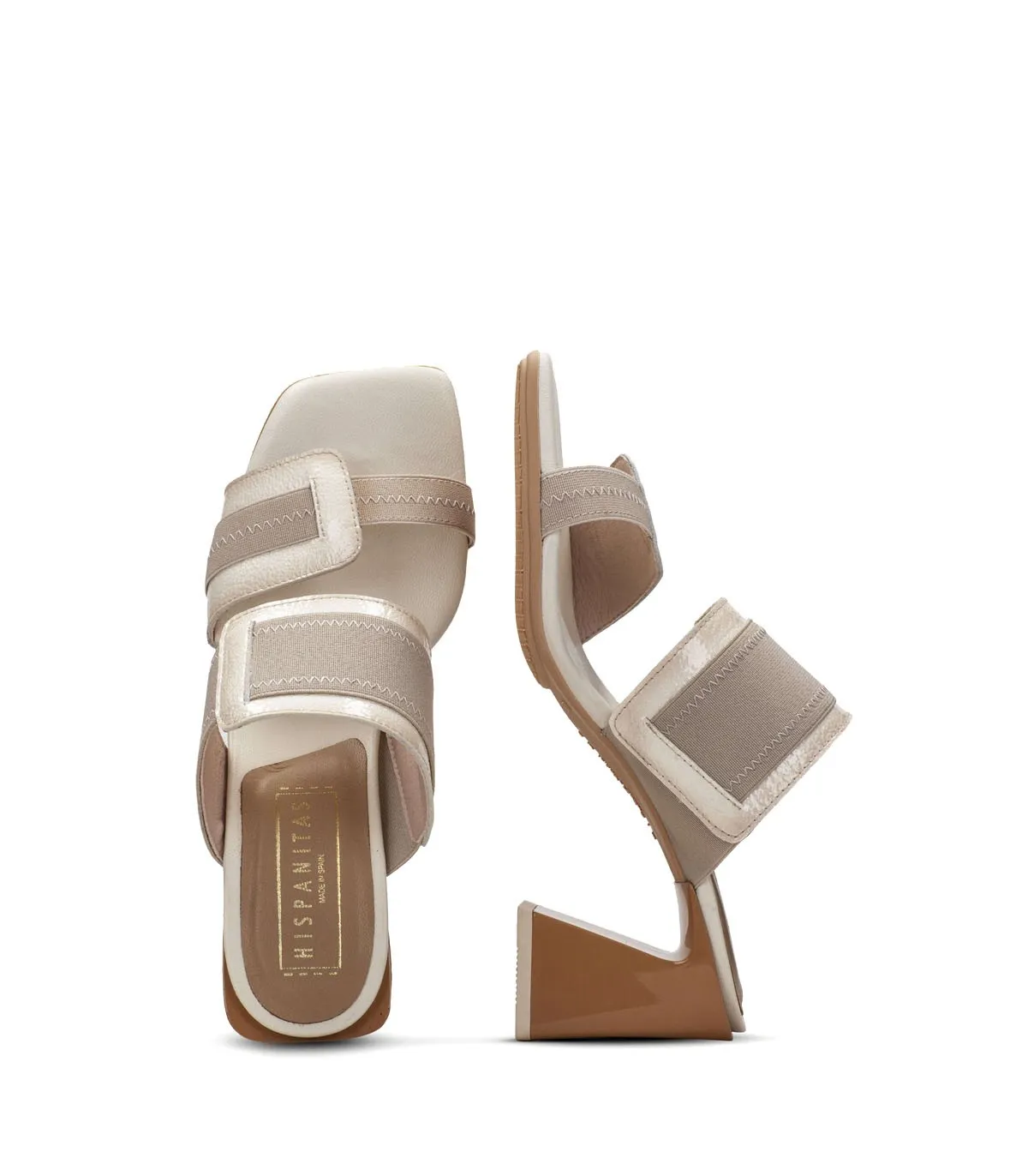 Beige Hispanitas Rio HV243327 High Heel Sandals