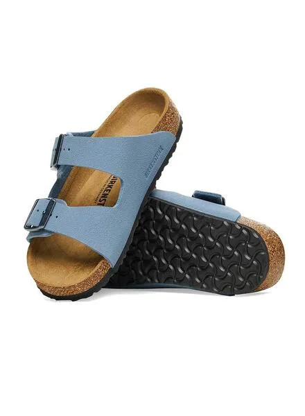 Birkenstock Arizona Kids Blue Birko-Flor Sandals