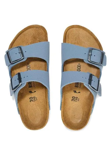 Birkenstock Arizona Kids Blue Birko-Flor Sandals