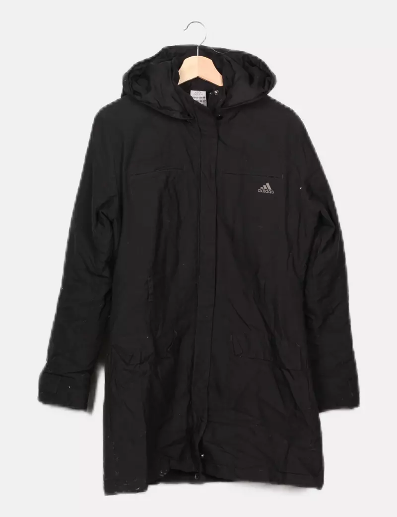 Black Adidas Waterproof Jacket