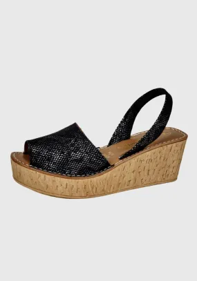 Black Eliada Sandal