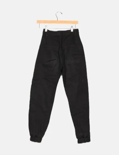 Black Jogger Pants by Bershka.