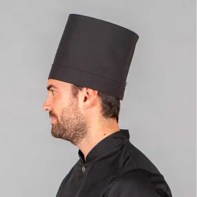 Black Poplin Tall Chef Hat - Gary's