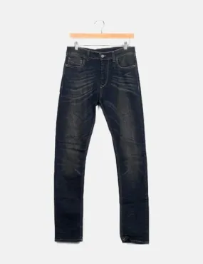 Blue denim pants Benetton