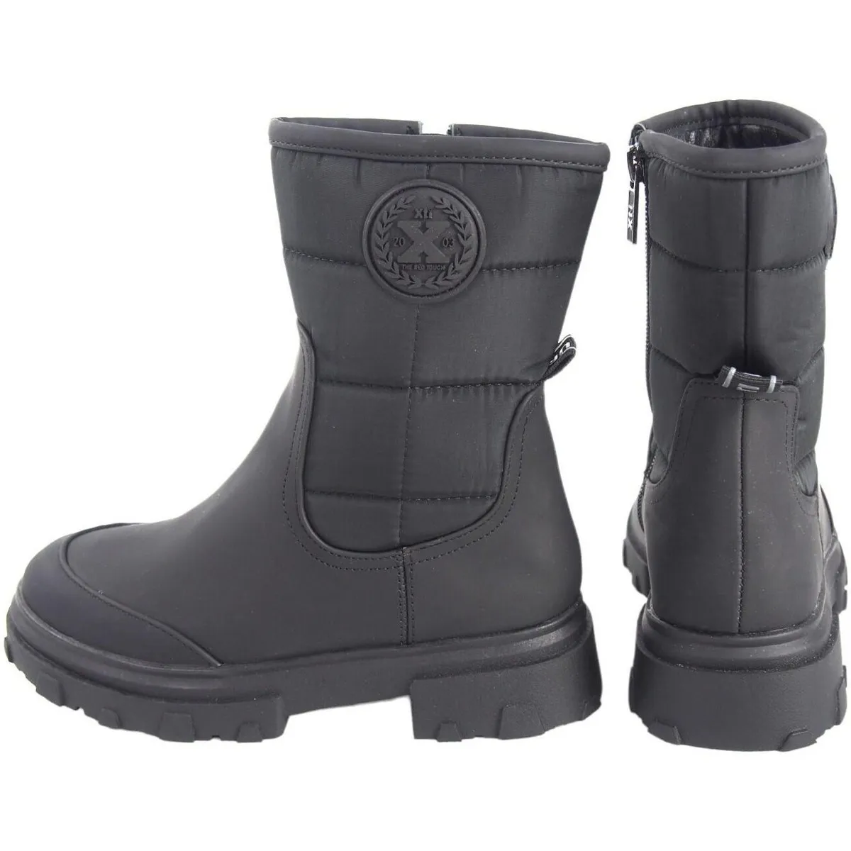 Botas para niñas en negro, talla 150118