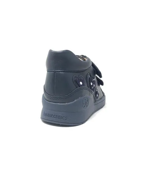 navy blue biomecanics girls' boots