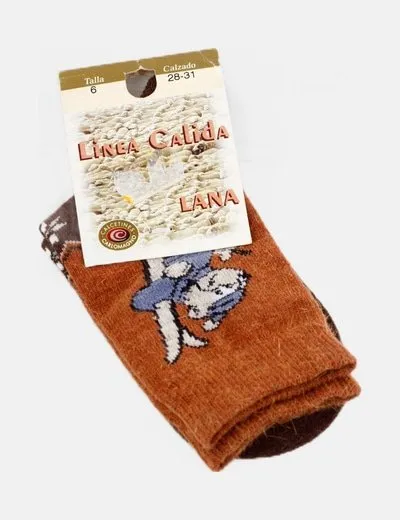 Brown Casual Carlo Sock