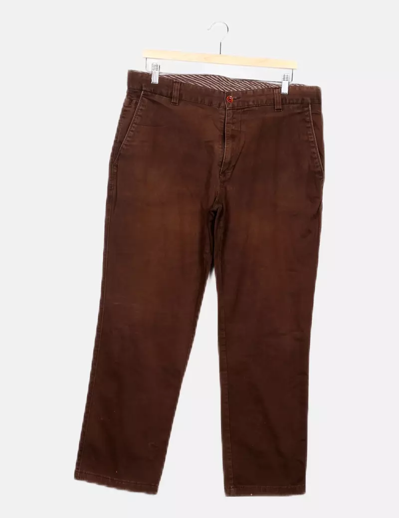 Brown Casual Forecast Pants