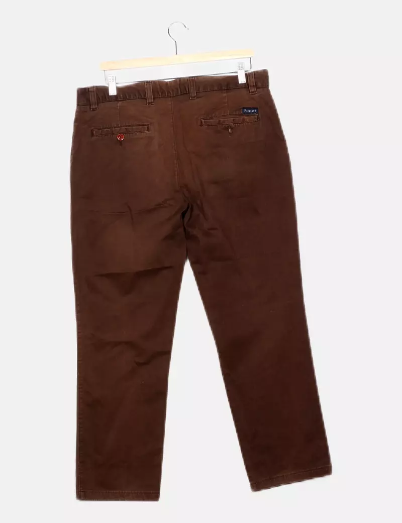 Brown Casual Forecast Pants