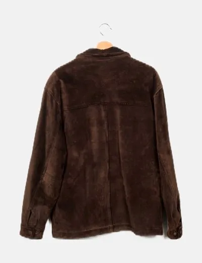 Brown Casual Jacket - NoName