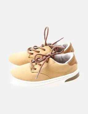 Brown lace-up Zara shoes