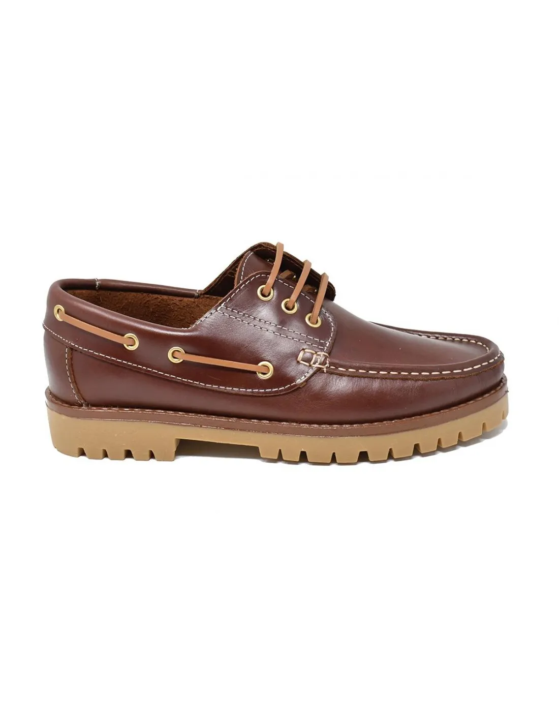 Brown Nautical Shoe - DELTEL