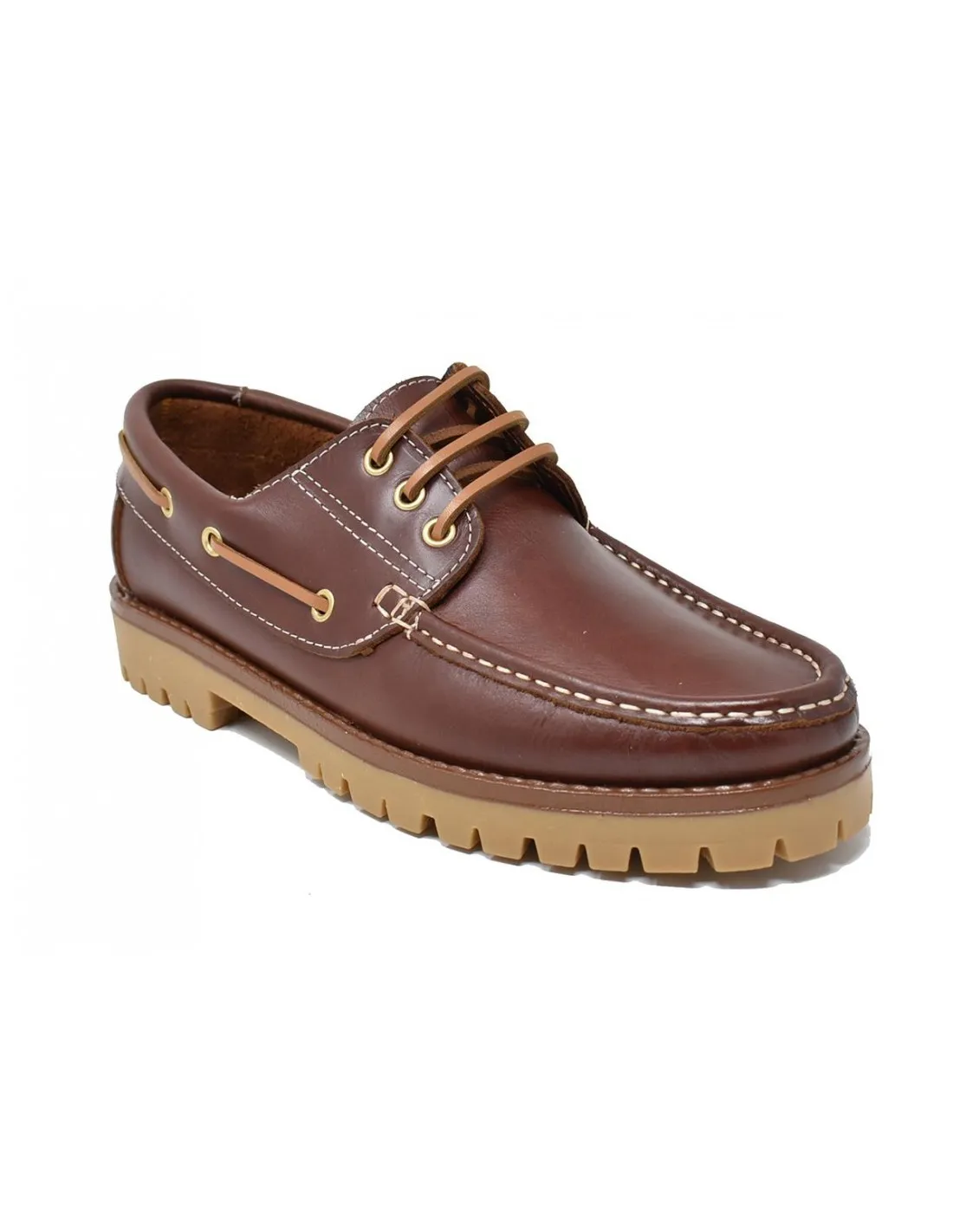 Brown Nautical Shoe - DELTEL