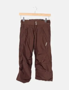 Brown technical pants Decathlon