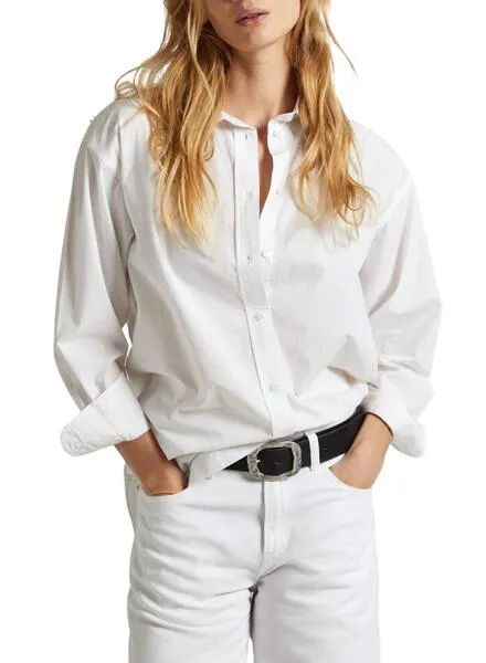 Pepe Jeans Paula Blanco Women's Shirt