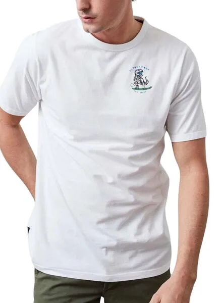 Altonadock Wave White Men's T-shirt