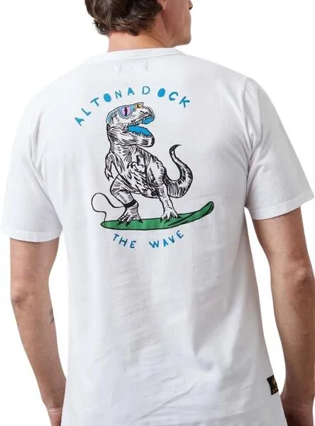 Altonadock Wave White Men's T-shirt