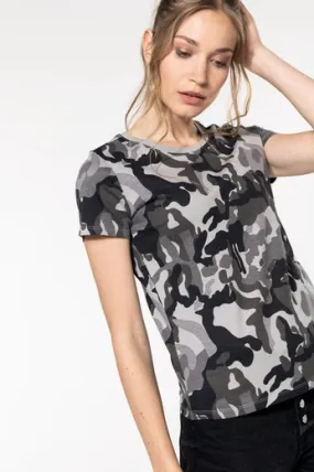 Women's Camouflage T-Shirt