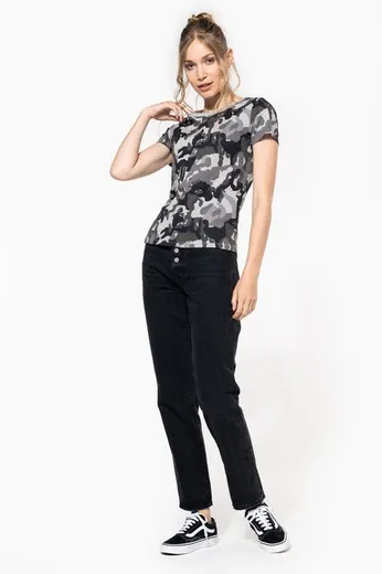 Women's Camouflage T-Shirt