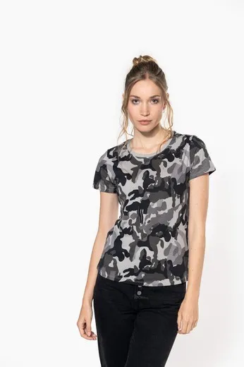 Women's Camouflage T-Shirt