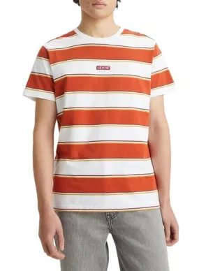 Levis Men's Relaxed Baby Tab Striped T-Shirt.