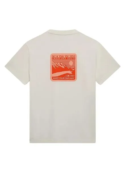 Napapijri Gouin White T-Shirt Unisex