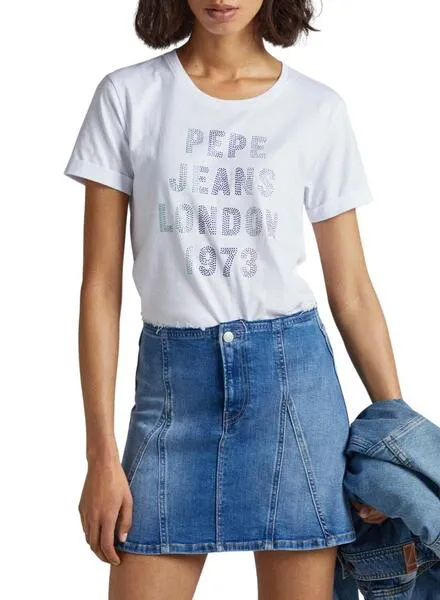 Pepe Jeans Agnes White Women's T-Shirt