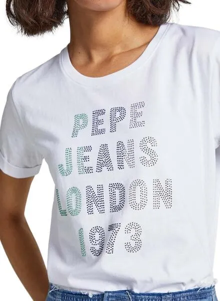 Pepe Jeans Agnes White Women's T-Shirt