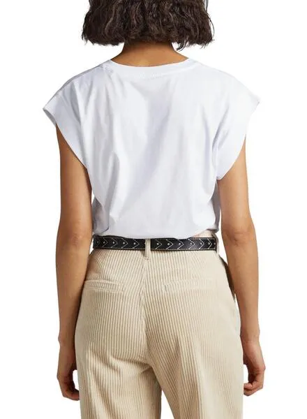 Pepe Jeans White Bianca Woman's T-Shirt