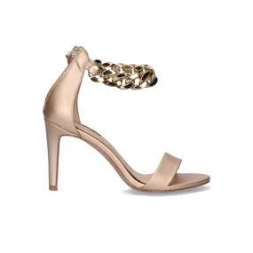 Champagne High Heel Sandals Style Rebeca-466