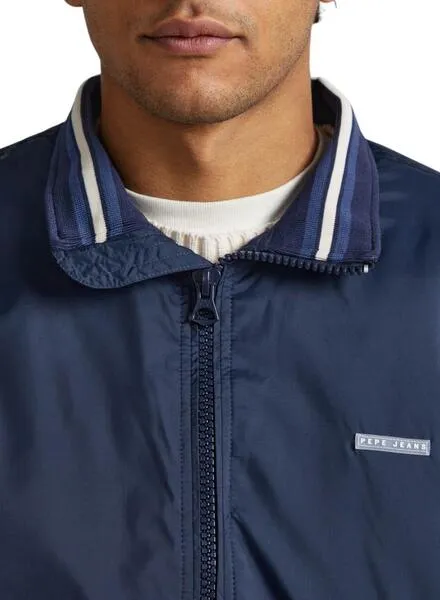 Pepe Jeans Bomber Jacket Blue Men