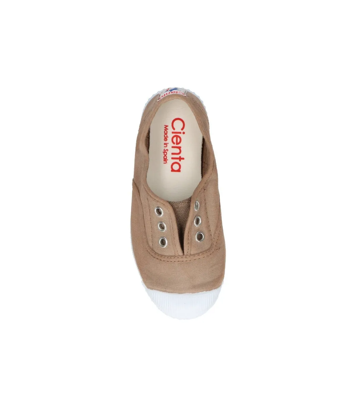 Cienta boys' beige canvas mary janes - Size 46