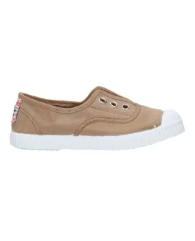 Cienta boys' beige canvas mary janes - Size 46