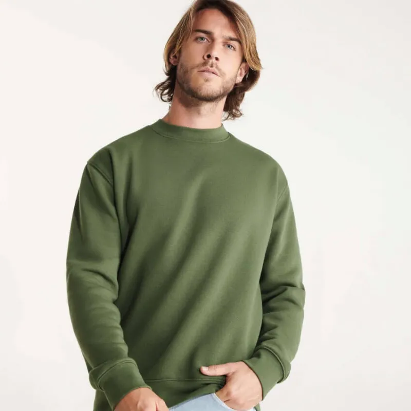 Classic Round Neck Unisex Sweatshirt by Roly