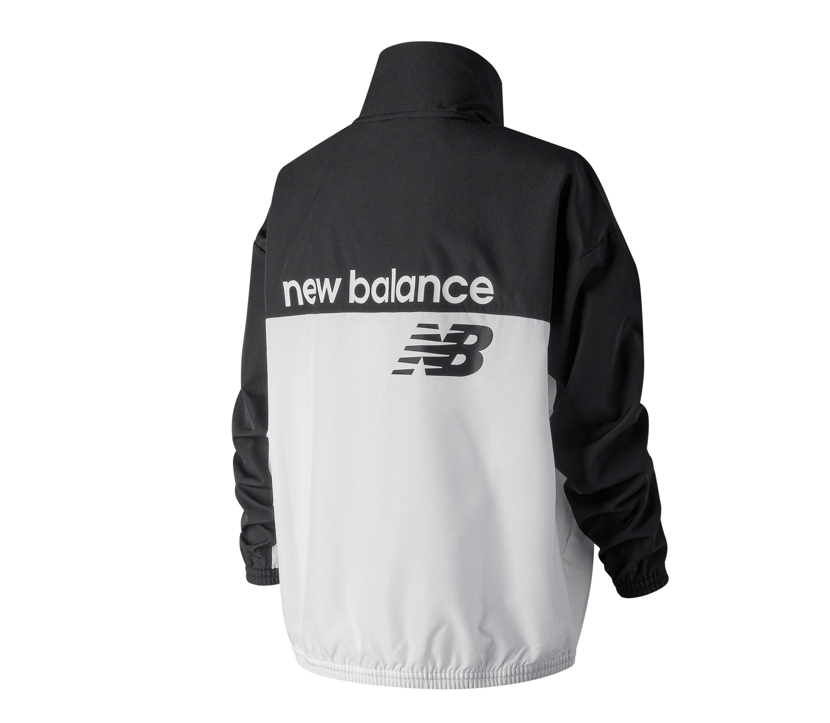 Cortaviento Negro New Balance Mujer Athletics Pullover Running