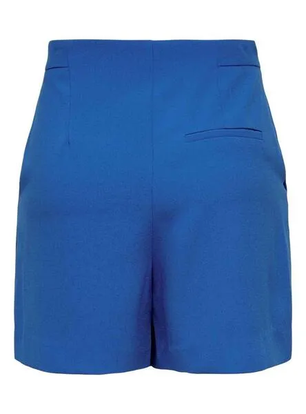 Electric Blue Women's Button Shorts