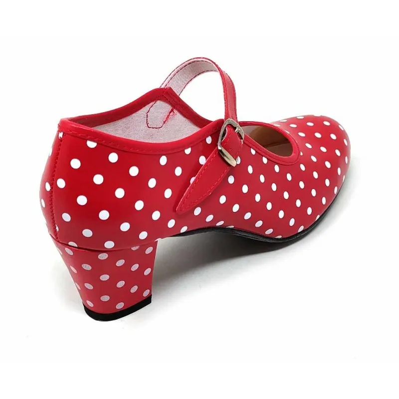 Flamenco Shoe with 17cm Heel, Sizes 31-42