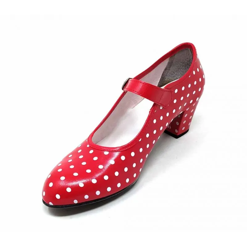 Flamenco Shoe with 17cm Heel, Sizes 31-42