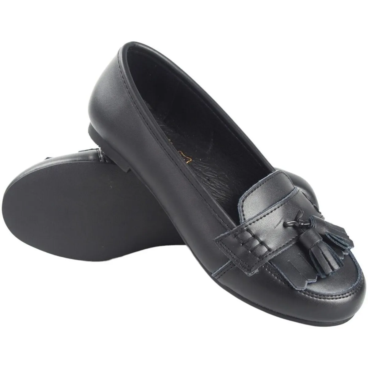 Girl's Black Shoe A761