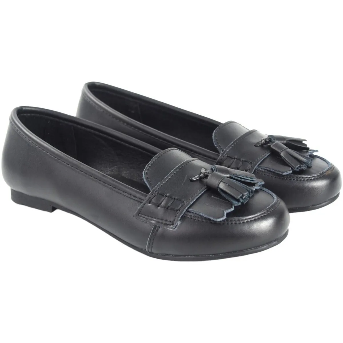 Girl's Black Shoe A761