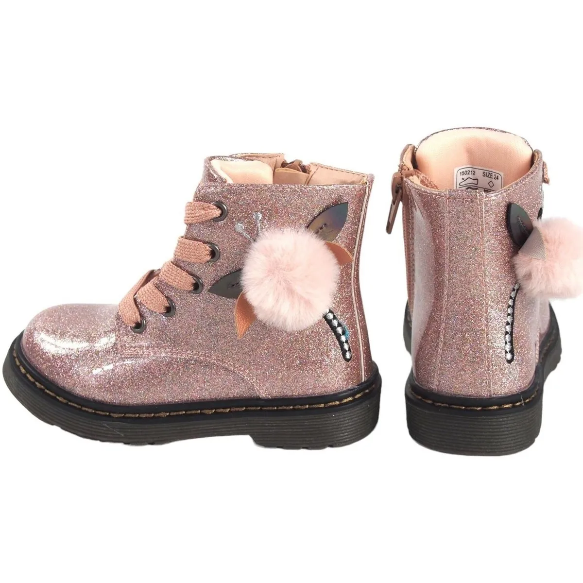 Girls Pink Boots 150212