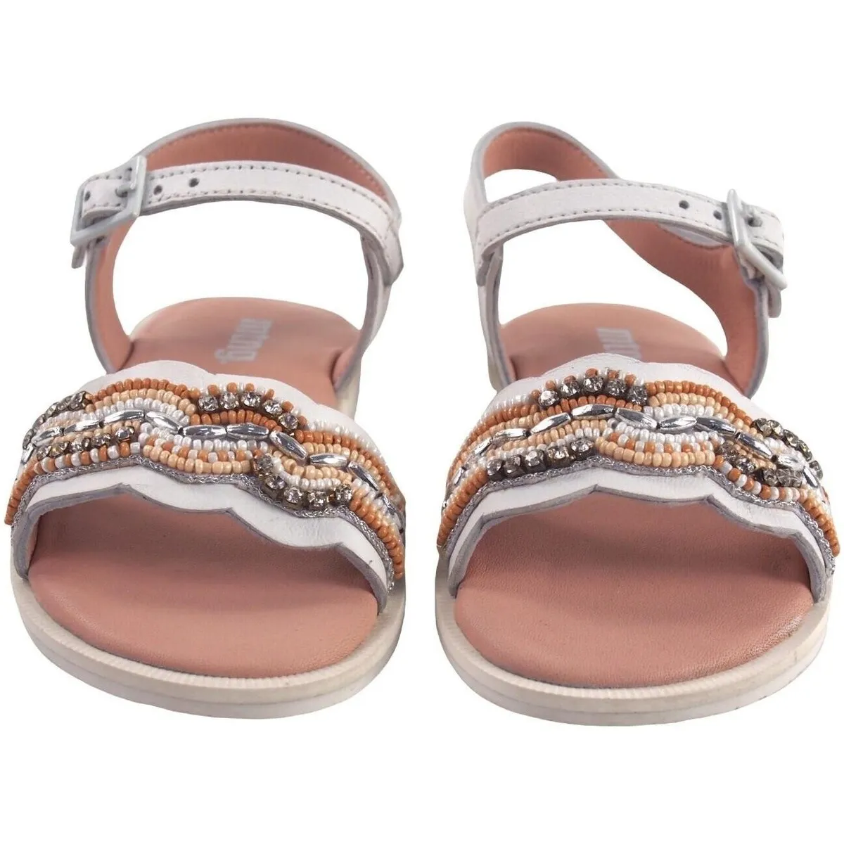 Girl's white sandal 48560