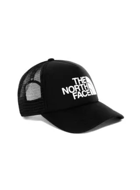 North Face Logo Trucker Hat Black Men