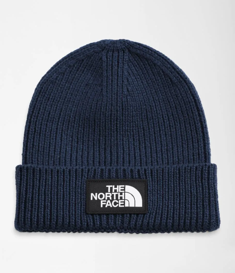 The North Face Logo Box Cuffed Beanie - Unisex