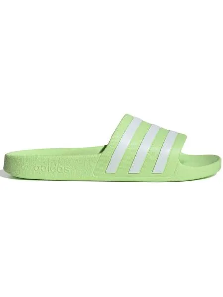 Green Adidas Adilette Sandals